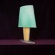 Daniela Puppa 1991 Italian Model 2850 Colored Glass Table Lamp for Fontana Arte