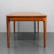 1960s Solid Teak Extendable Dining Table by Glostrup Mobelfabrik, Denmark