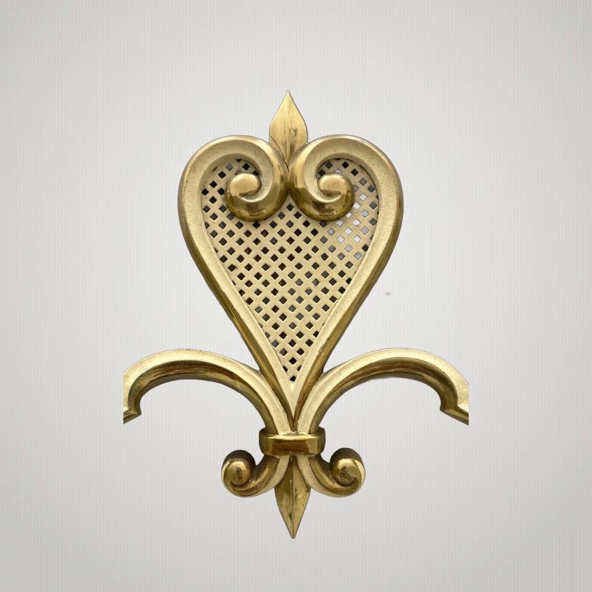 Pair of wall lights from the 1950s by Maison Arlus.