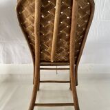 Paire de chaises en rotin