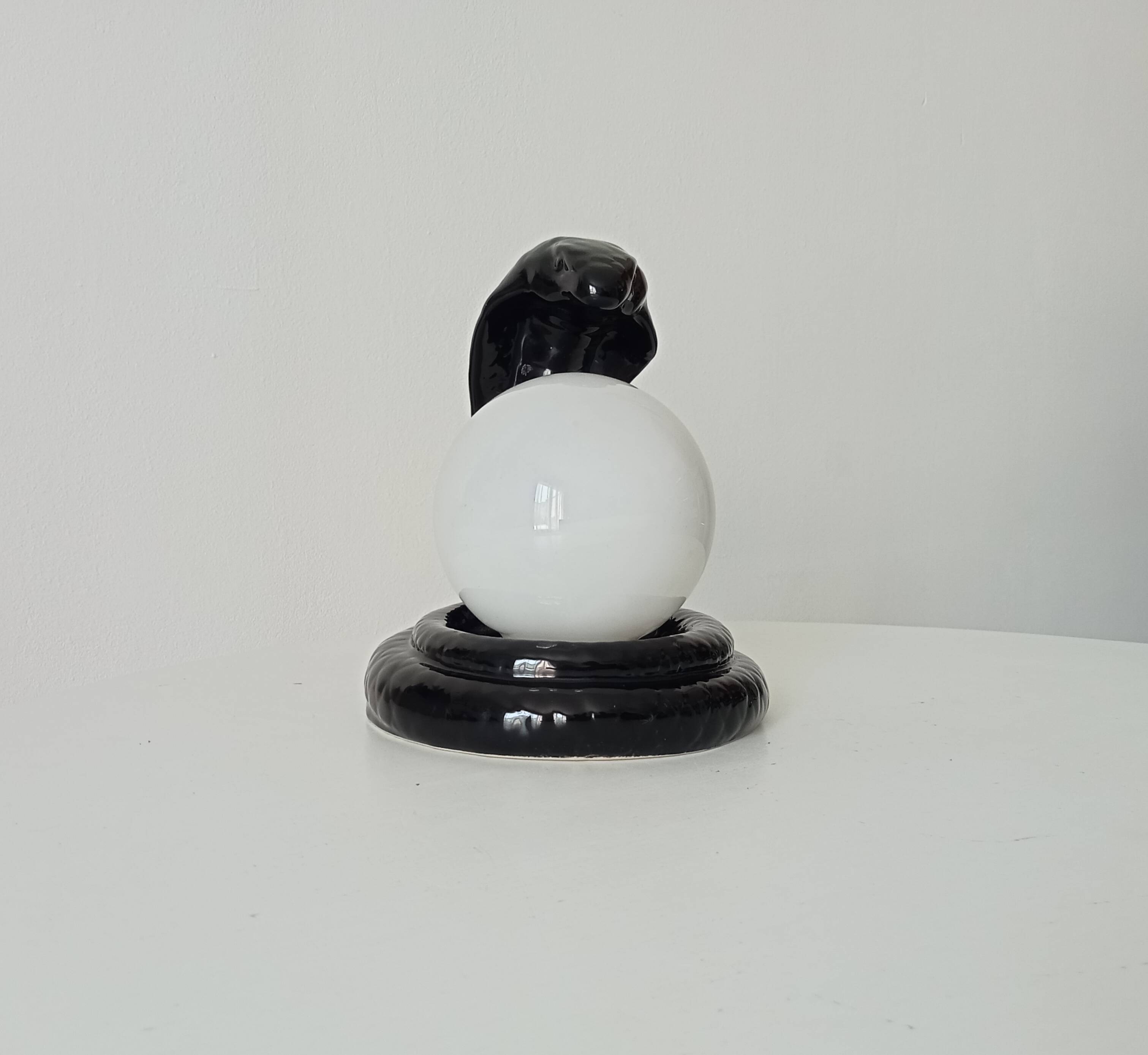 Vintage Italian Cobra lamp from the 70s