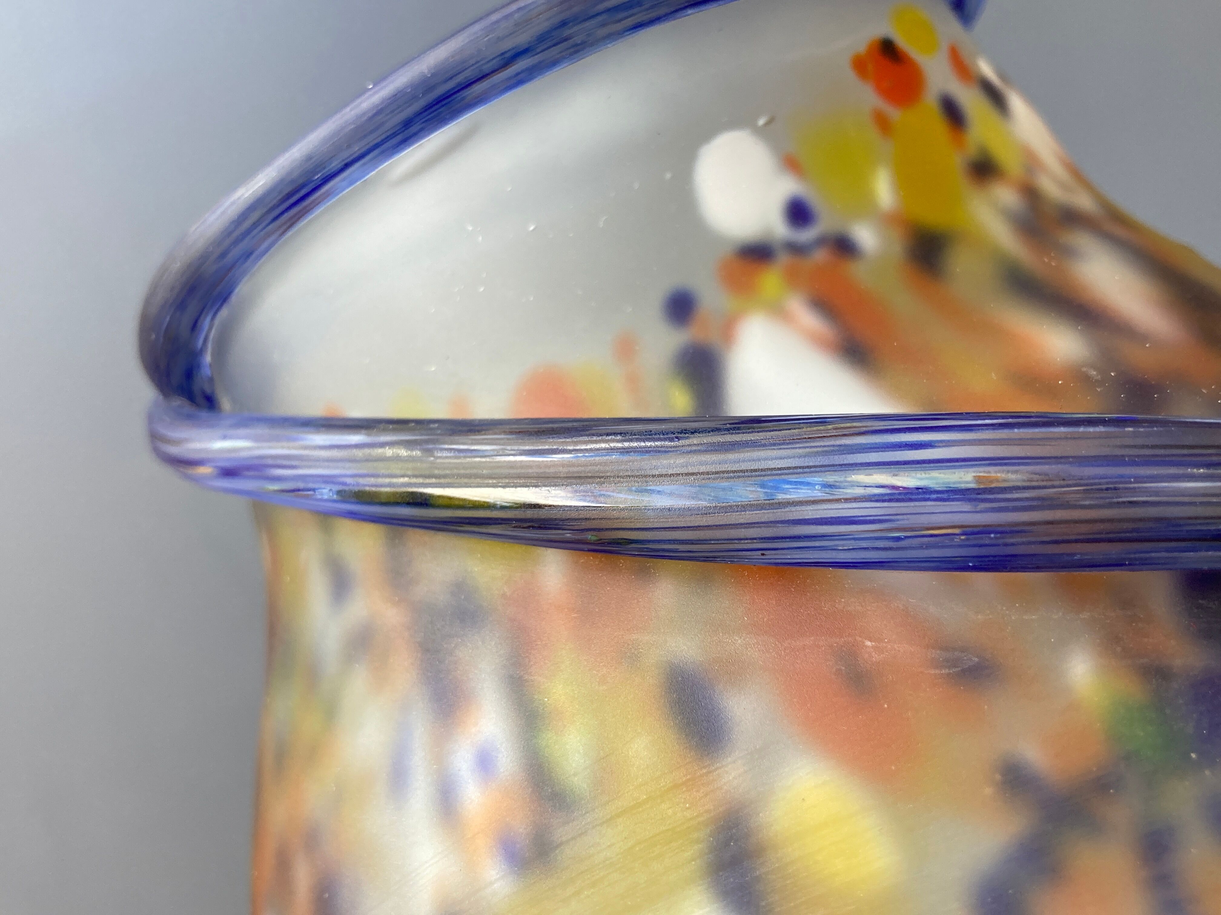 Art Deco vase in glass paste - Muller Frères Luneville