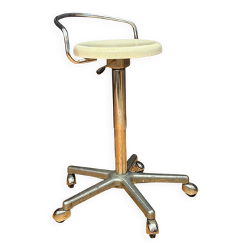 Adjustable Marcel Breuer-style stool, 1960s