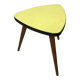 Porte plante tripode jaune 60´s