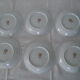 6 Hollow e-enamel enamel porcelain plates from Sologne France