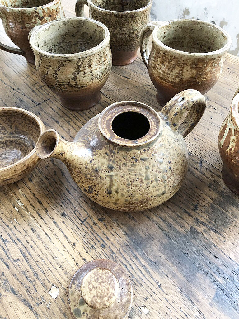 Set cups and teapot André Bodin sizzles