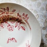 6 mismatched earthenware soup plates lot 7