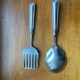 Silver plated hors d'oeuvre service