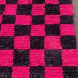 Traditional handmade pure wool rug, size 100 x 200 cm