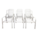 Lot of 6 vintage EMU 70" terrace armchairs.