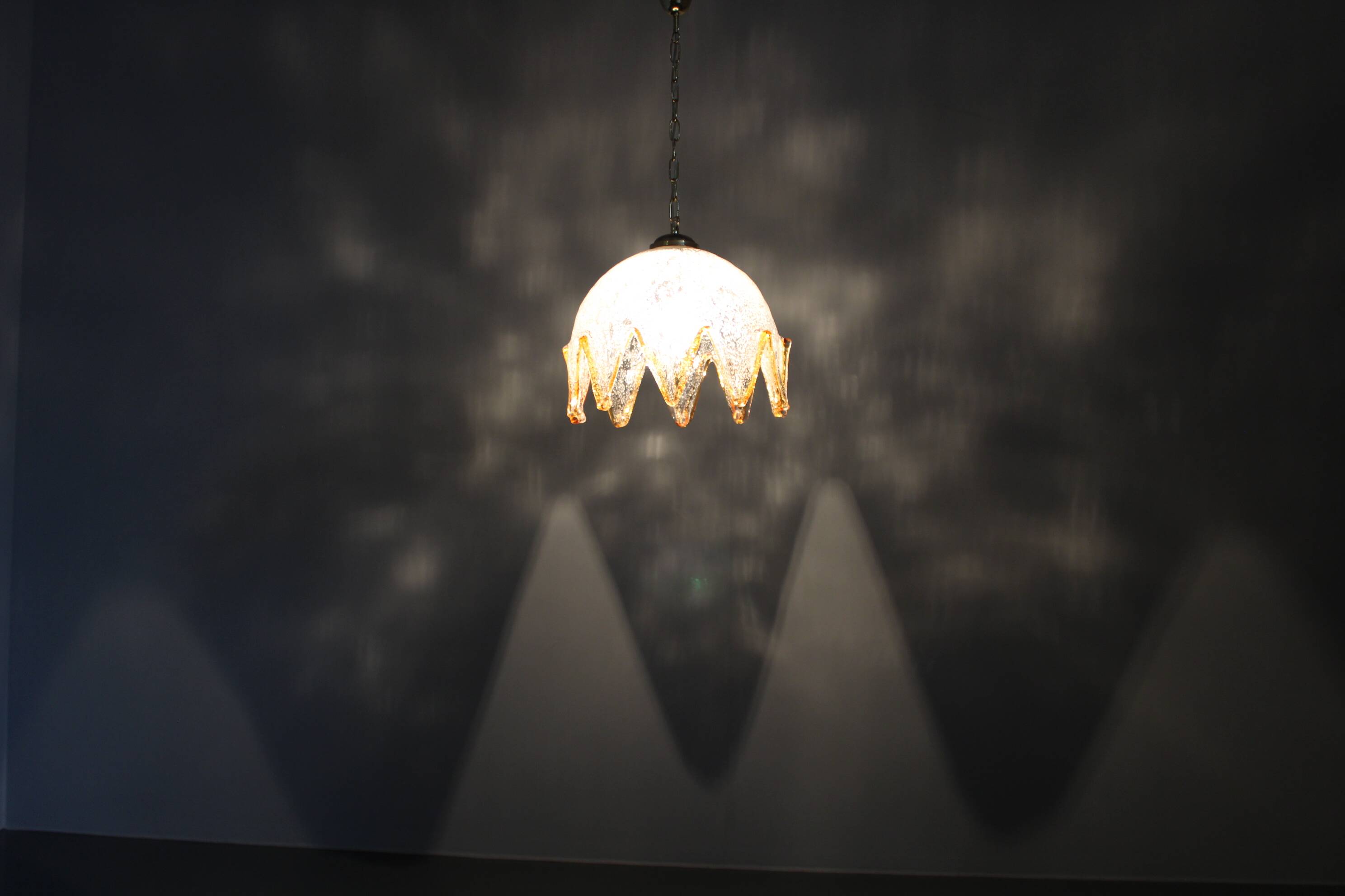 1970s Murano Glass Pendant Lamp