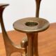 Mid-Century Brutalist Candleholder from Harjes, Germany, 1960s