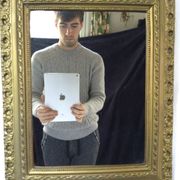 Miroir doré