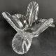 Crystal palm tree catchall, 1970s