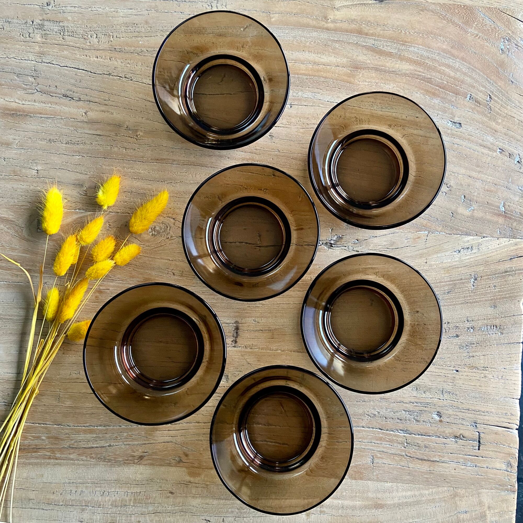 Set de 6 coupelles Vereco France vintage