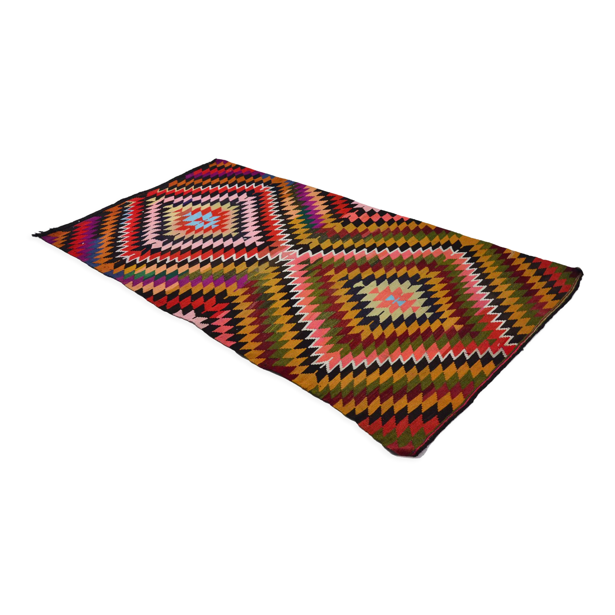 Tapis kilim artisanal 295 cm x 173 cm