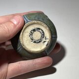 Suite de 7 vases miniatures en grès,Denbac & Charles Greber France début XX