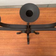 Support de bougie en métal brutaliste