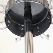 Portemanteau perroquet chromé