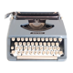 Machine write pastel blue Brother vintage 60s
