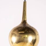 2x Hans Agne Jakobsson Brass Pendant Lamp, 1960s Sweden