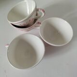 Set of 4 Henriot Quimper cups