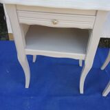 Pair of gray bedside tables