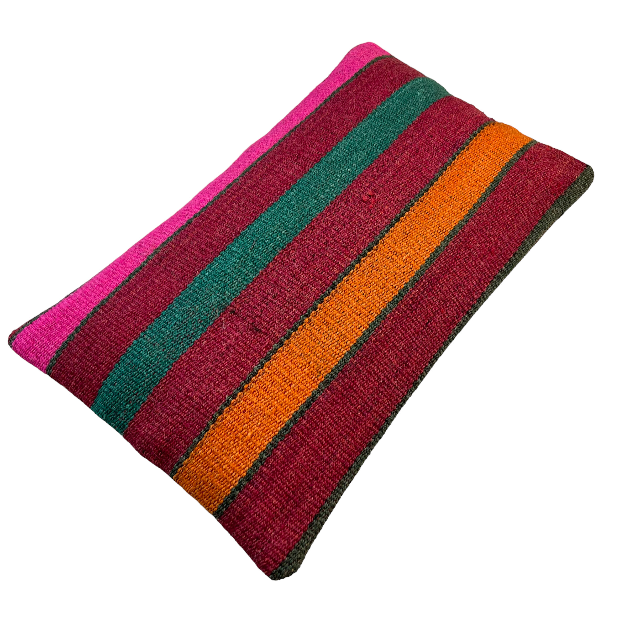 Housse de coussin kilim turc vintage, 30 x 50 cm
