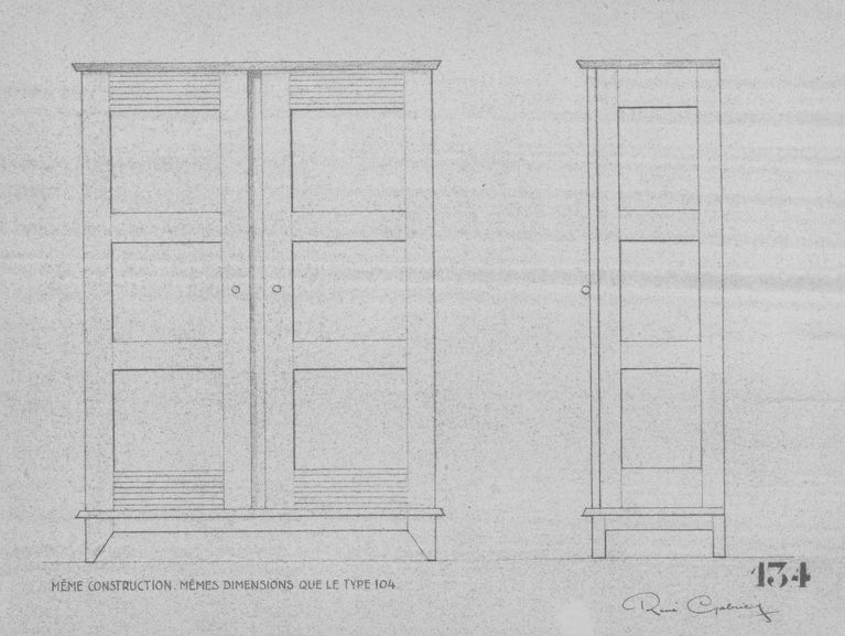 Wardrobe - wardrobe René Gabriel