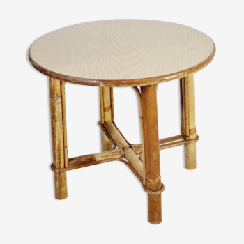 Table d'appoint bambou