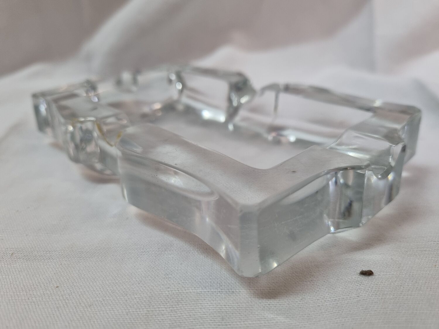 Baccarat crystal ashtray