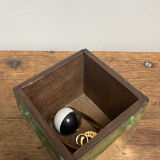 Beveled mirror jewelry box