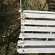 Paire d'anciennes chaises de jardin