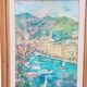PORTOFINO TABLEAU HUILE SUR TOILE MIRCO MARTINI 70×50