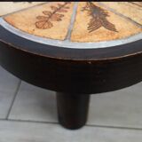 Herbarium Coffee Table by Roger Capron, Vallauris, 1970s