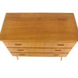 Scandinavian teak chest of drawers, Sweden, 1960