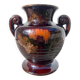 Art Deco brown ceramic vase