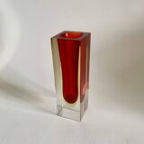 Vase by F. Poli for Murano, Italy, 1970s