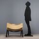 Brunati armchair from the Plenair series, designed by Ammannati and Vitelli, 1970s-80s.