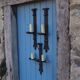 Forged Iron Castle Wall Lights: French Salvaged Sconces, Medieval Style