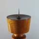 Vintage candle holder in an organic shape from the 1950s.