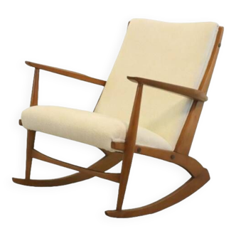 Cube boomerang rocking chair by Søren Georg Jensen