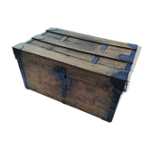 Malle en bois de 60 x 36 x 31 cm de dimensions