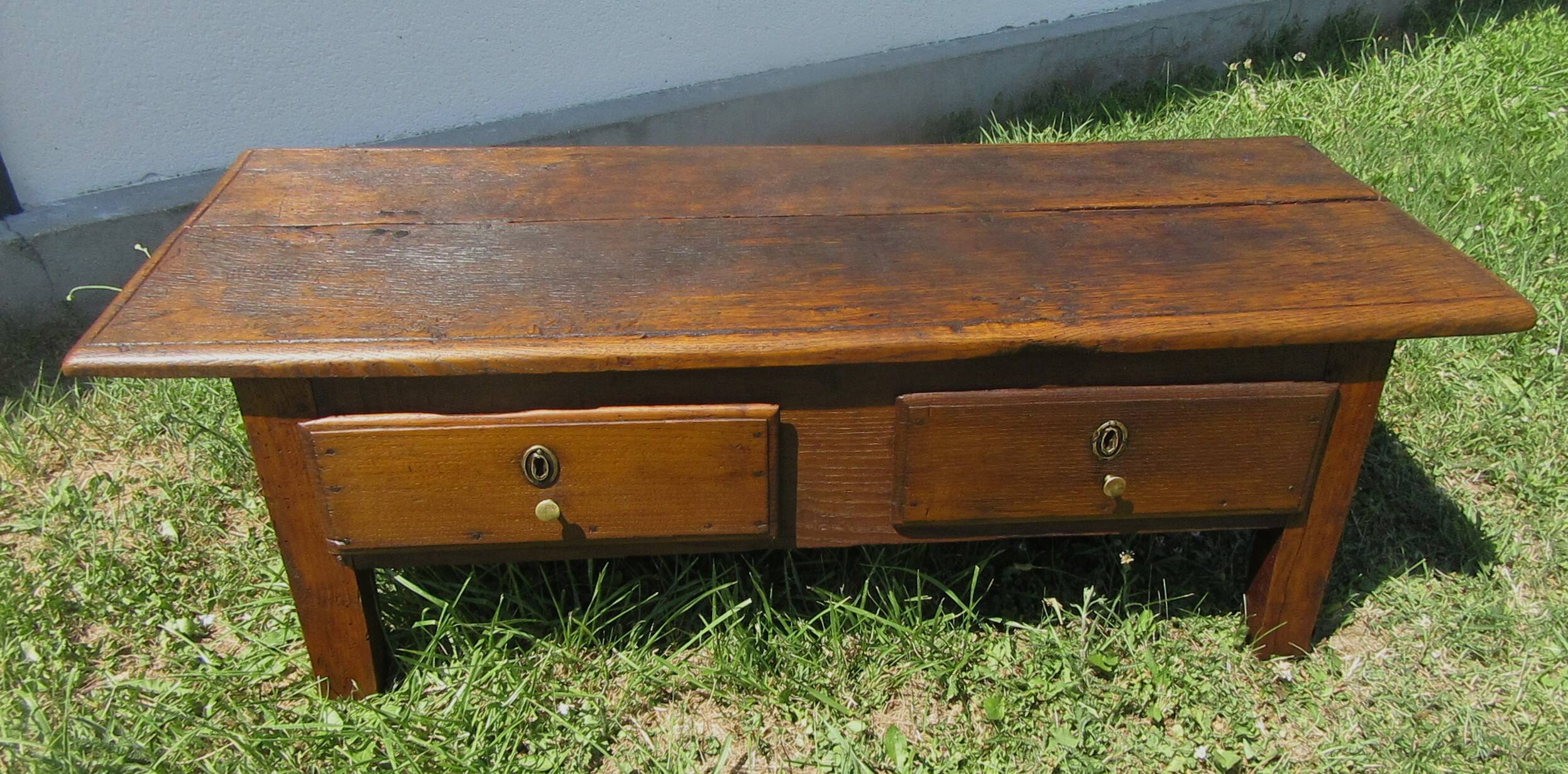 Chestnut cherry coffee table