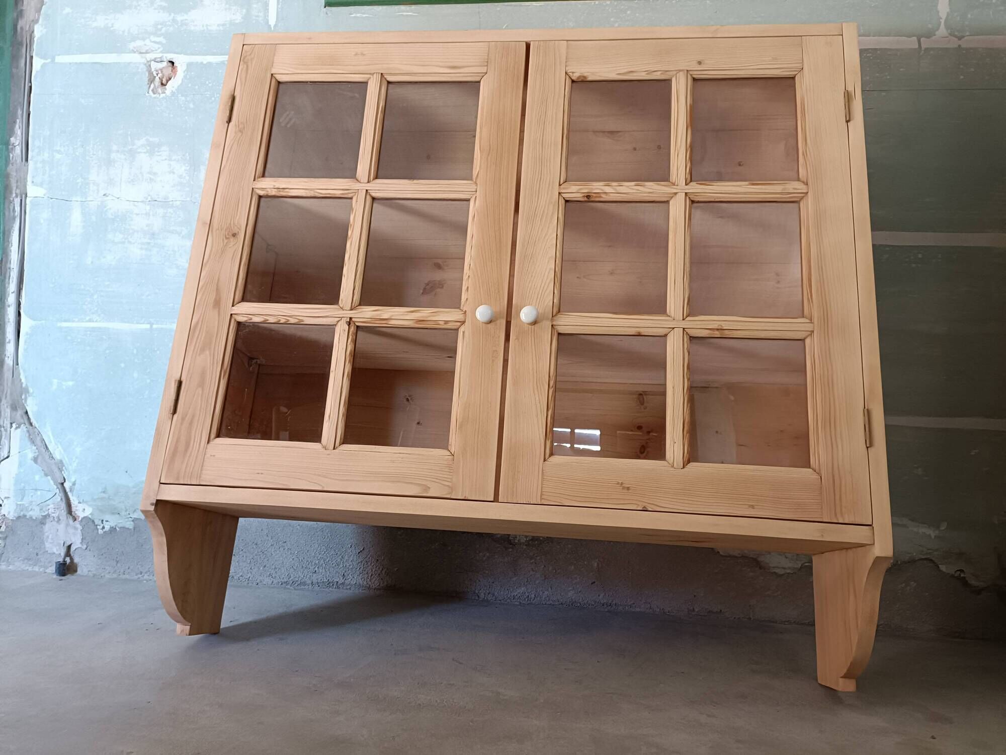 Vitrine rénovée
