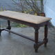 Banc en chêne