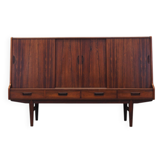 Rosewood highboard, Danish design, 1960s, production: Denmark