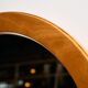 Beech framed mirror by Aksel Kjersgaard