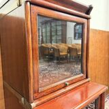 Low Classic English Bookcase Globe Wernicke