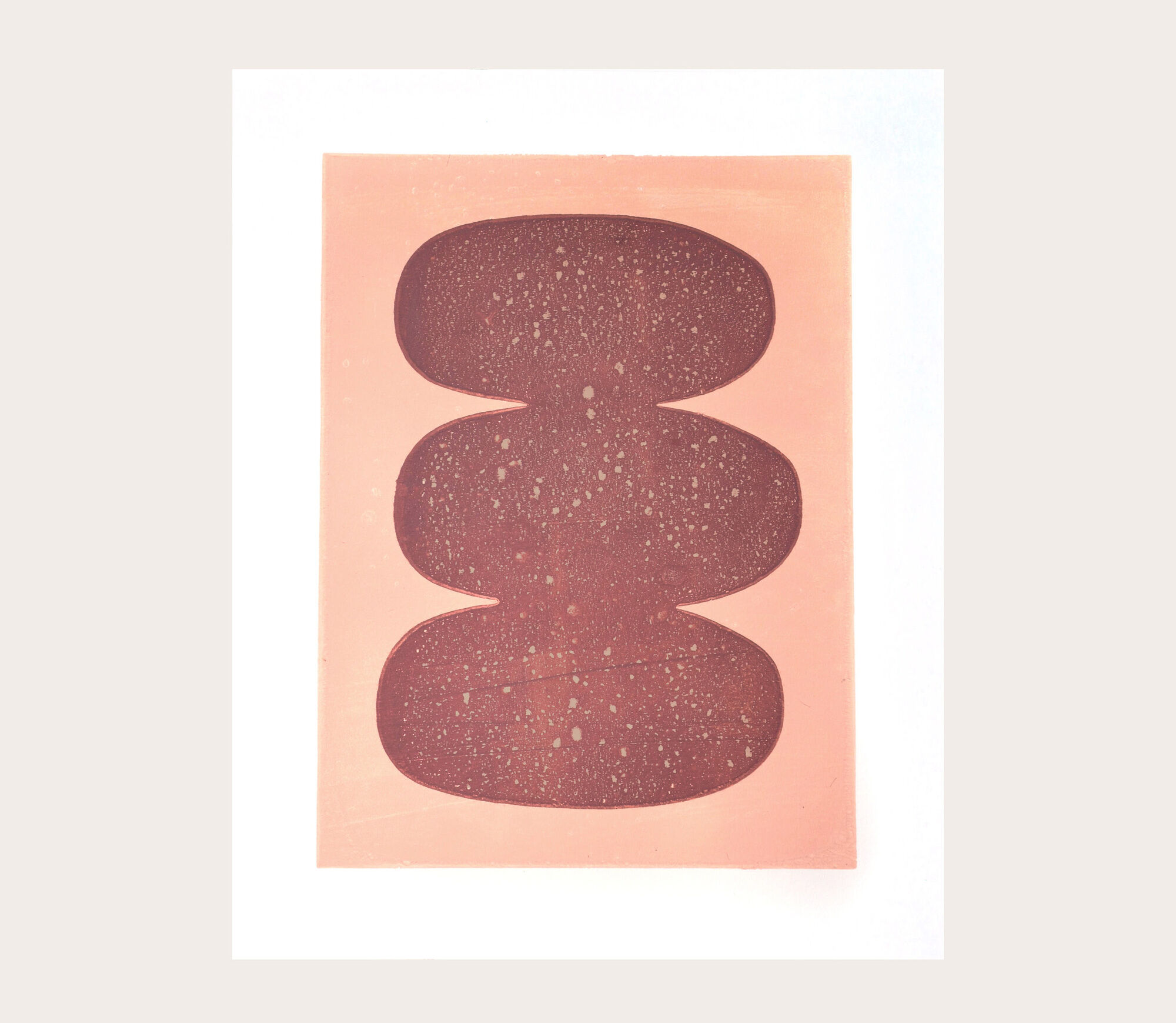 Painting on paper 40x50cm illustration Terracotta A12 signed Eawy
